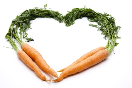 Dear symbol from carrotsの写真素材