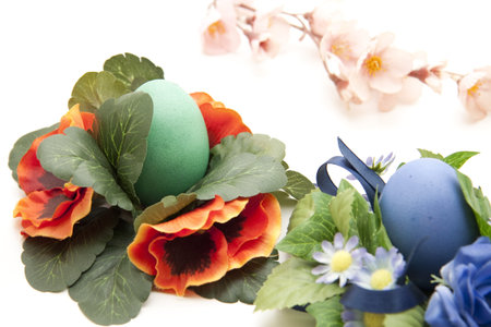 Easter egg in the bouquet