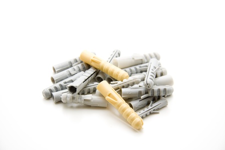 Wall rawl plugの写真素材