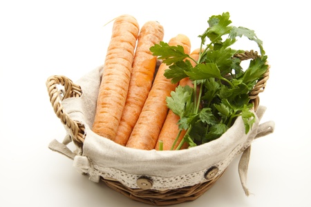  Soup vegetables in the basketの写真素材
