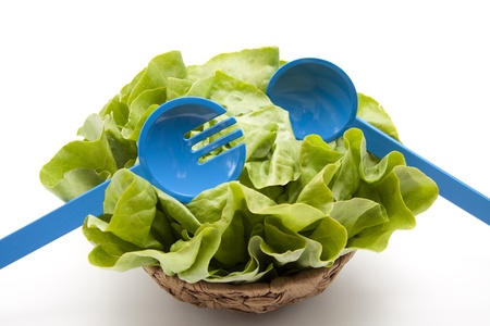 Green saladの写真素材