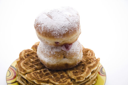 Doughnuts and waffles