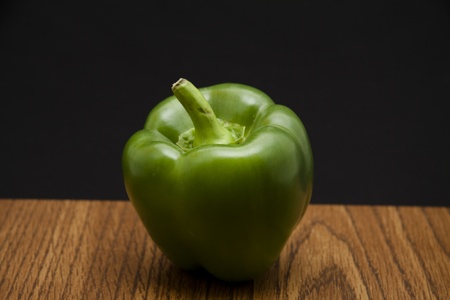 More freshly green pepperの写真素材