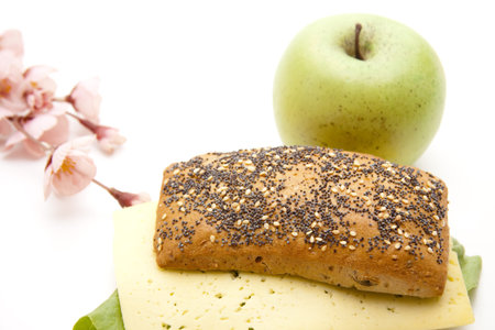 Sandwiches with apple