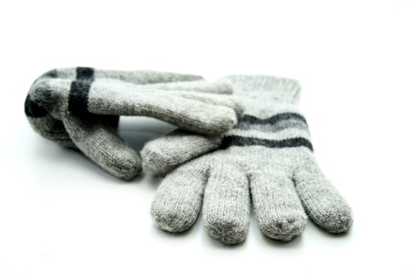 Wool glovesの写真素材