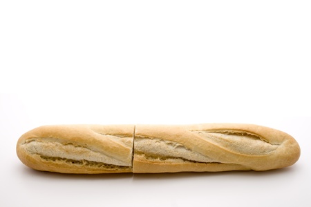 Stick white breadの写真素材