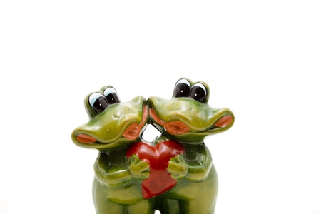 Frog pairの写真素材