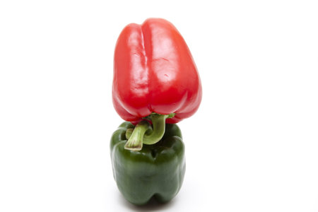 Red and green pepper