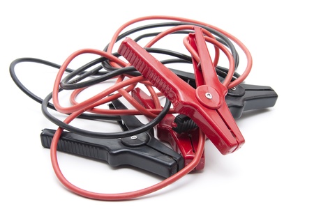 Jump start cableの写真素材
