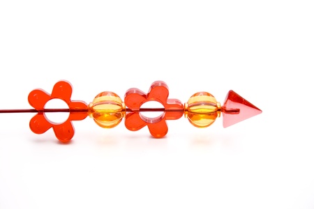 Plastic arrowの写真素材