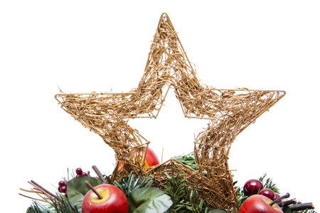 Christmas starの写真素材