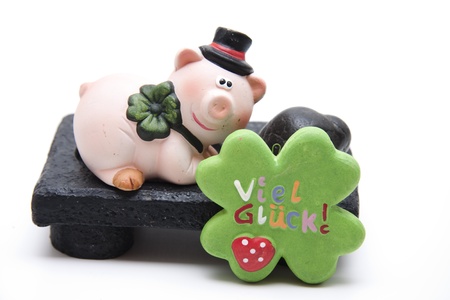 Luck pig の写真素材