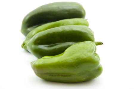 Green paprika の写真素材