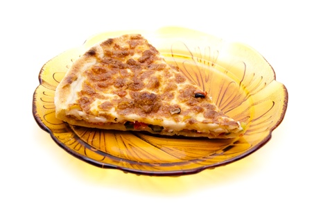 Cheese pizzaの写真素材