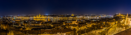 Budapest at nightの写真素材