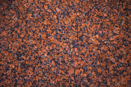 Granite Texture, Red Base with Black and Gray Spotsの写真素材