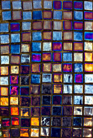 Modern glass mosaic tiles background