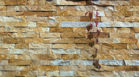 Modern Multi Color Stone, slate travertine sandstone Wall used for Background