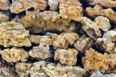 Large stones for use in landscape design, when mounting alpine slides and Japanese stone gardens
