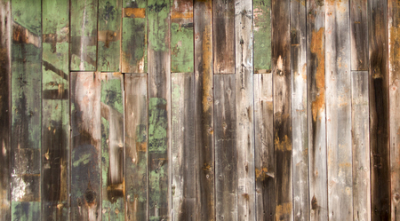 wall of a house with a log house, vintage wood texture in high resolution.の写真素材