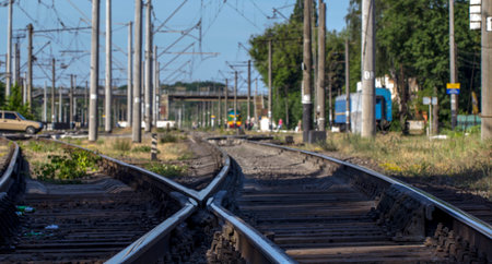 Railway pointwork, railway tracks, high speed rail