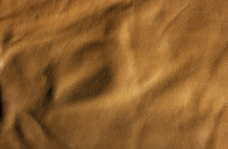 Yellow skin texture. Natural, environmentally friendly material close upの写真素材