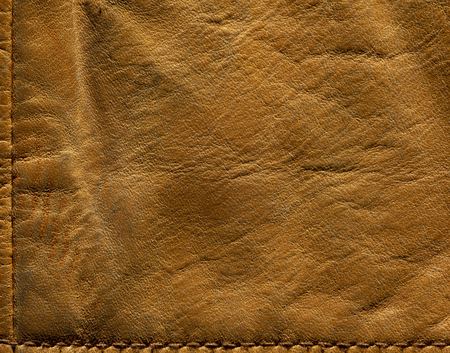 Yellow skin texture. Natural, environmentally friendly material close upの写真素材