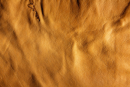 Yellow skin texture. Natural, environmentally friendly material close up
