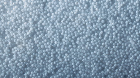 White mineral fertilizer, ammonium nitrate, for application in spring to cereals textureの写真素材