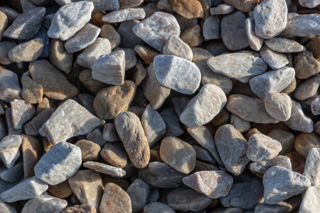 gray marble chips texture For use in landscape design, and decoration in floristics close up