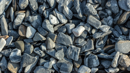 gray marble chips texture For use in landscape design, and decoration in floristics close upの写真素材