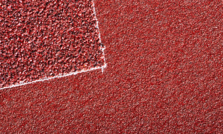 Sandpaper, red abrasive material texture for your designの写真素材