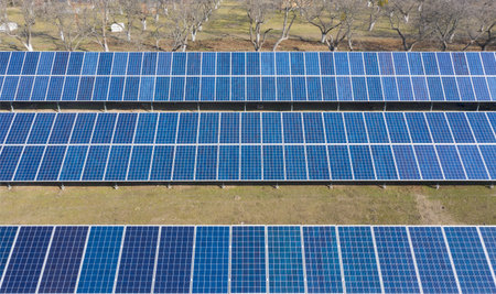 A small private solar power plant in the backyard that provides non-volatility. It reduces harmful...