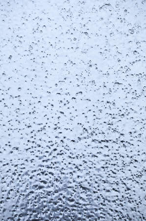 Abstract ice texture on glass. Natural backgroundの写真素材