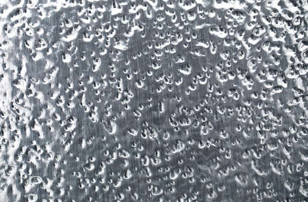 Abstract ice texture on glass. Natural backgroundの写真素材