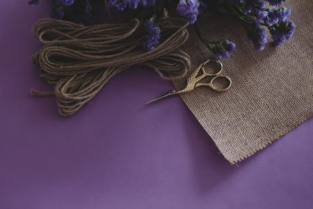 hand made Weeding card invitation - mockupの写真素材