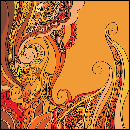 Abstract vector decorative backgroundのイラスト素材