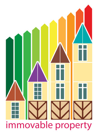 immovable propertyのイラスト素材