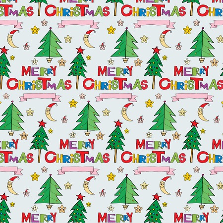 Christmas patternのイラスト素材