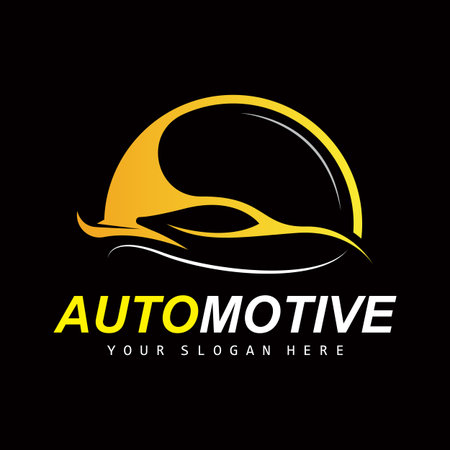 Car Logo, Automotive Repair Vector, Repair Garage Brand Design, Car Care, Automotive Spare Partsのイラスト素材