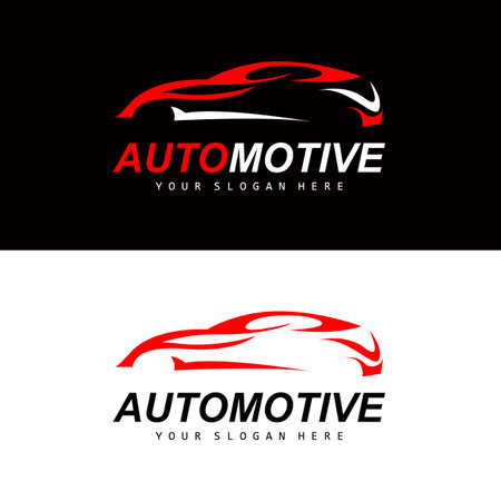 Car Logo, Automotive Repair Vector, Repair Garage Brand Design, Car Care, Automotive Spare Partsのイラスト素材