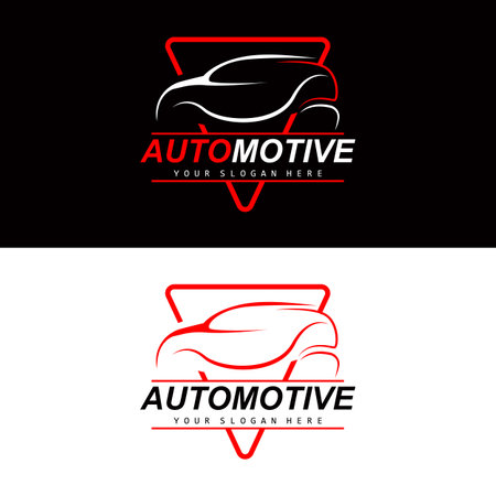 Car Logo, Automotive Repair Vector, Repair Garage Brand Design, Car Care, Automotive Spare Partsのイラスト素材