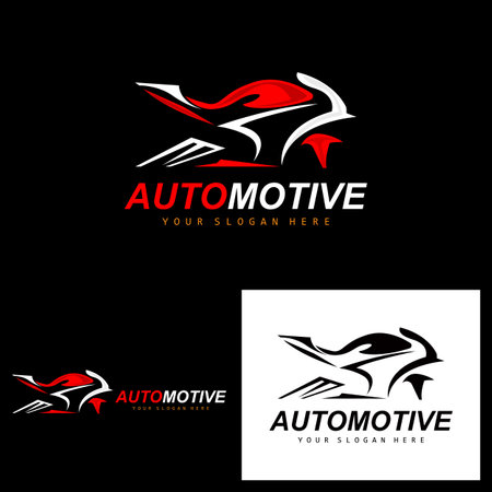 Motorcycle Logo, MotoSport Vehicle Vector, Design For, Automotive, Motorcycle Costume Workshop, Motorcycle Repair, Product Brand, Motogpのイラスト素材
