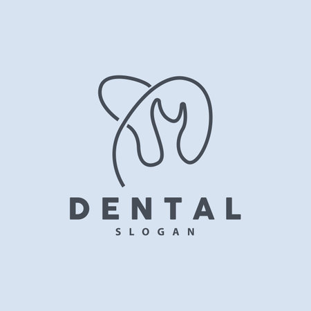 Tooth logo, Dental Health Vector, Care Brand Illustrationのイラスト素材
