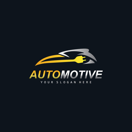 Car Logo, Automotive Repair Vector, Repair Garage Brand Design, Car Care, Automotive Spare Partsのイラスト素材