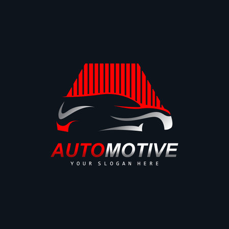 Car Logo, Automotive Repair Vector, Repair Garage Brand Design, Car Care, Automotive Spare Partsのイラスト素材