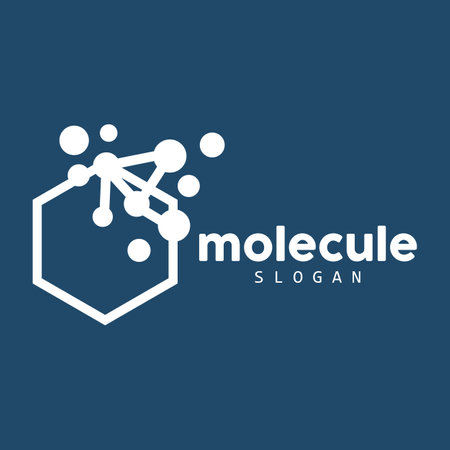 Neuron Logo, Molecule Logo Design, Vector AND, Template Illustrationのイラスト素材