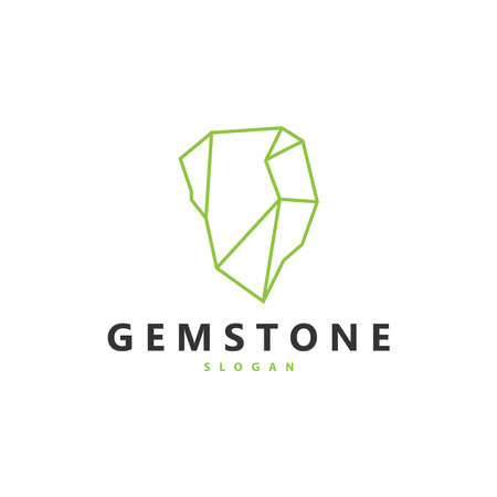 Gemstone Jewelry Logo, Design Vector Template Symbol Illustrationのイラスト素材