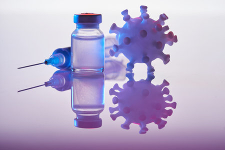 Flu COVID-19 virus variant Coronavirus Covid-19 influenza ,corona virus delta plus.India.Uk.Alpha, gamma, beta, lambda.の写真素材