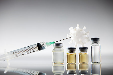 Coronavirus Vaccine Covid-19の写真素材